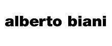 Logo de la marque italienne Alberto Biani de prêt à porté féminin par Bleu Natier