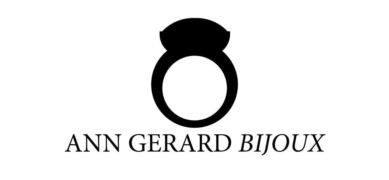 Logo de la styliste française An Gérard Bijoux de bijoux par Bleu Natier