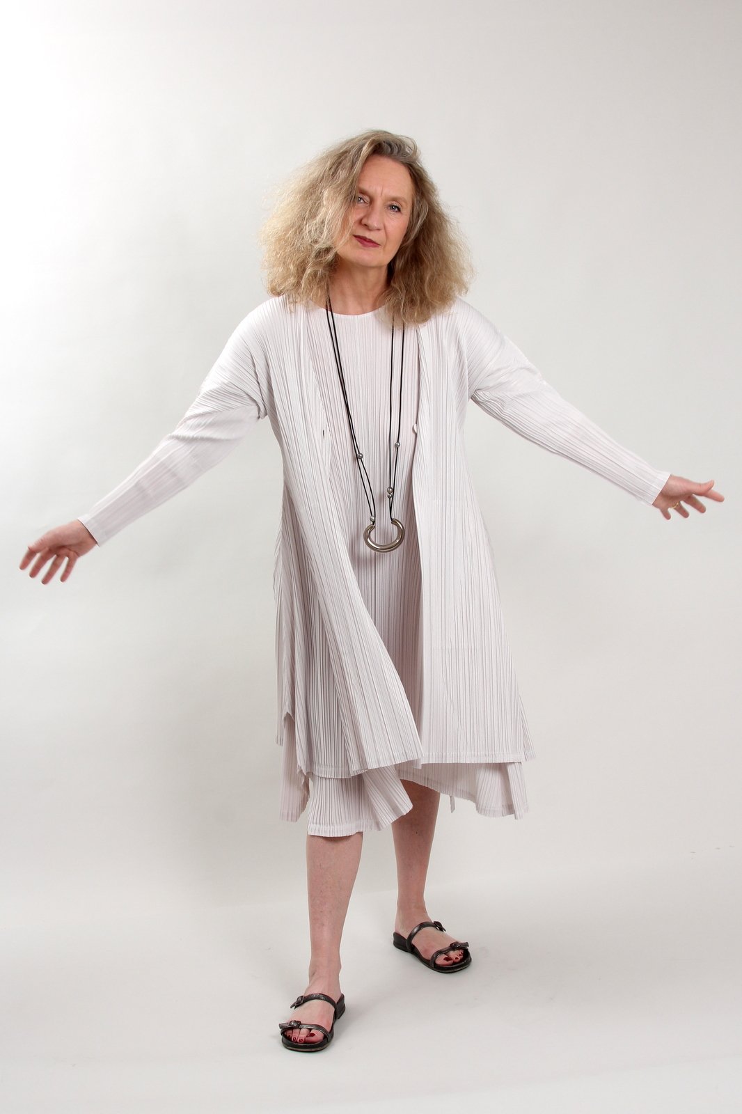 Bijoux Collier platine de verre et perles de Tahiti Ann Gérard Bijoux Gris vendu par Bleu Natier