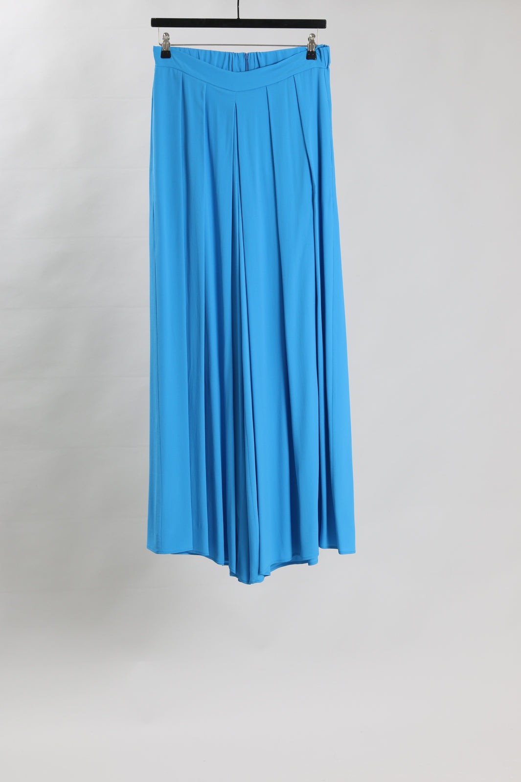 Pantalon Pantalon large en soie MeiMeiJ Turquoise / T44IT vendu par Bleu Natier